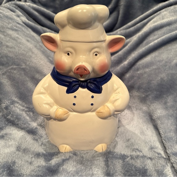 Chef Pig Cookie Jar - Picture 1 of 8
